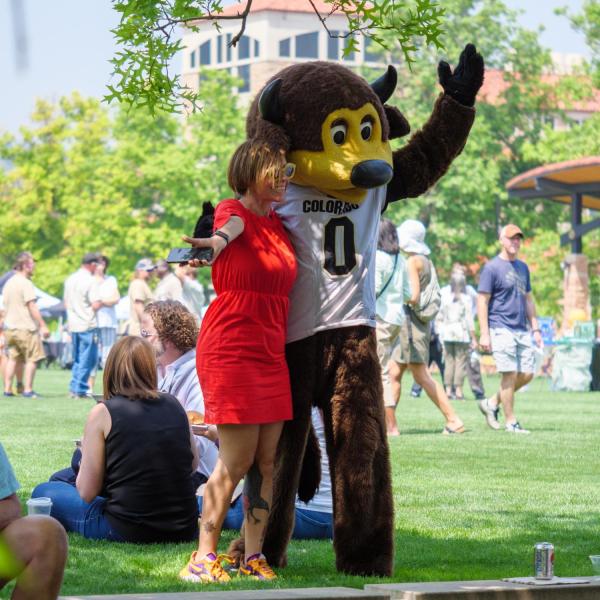 Buffs Back Together faculty and staff appreciation event at CU Boulder.