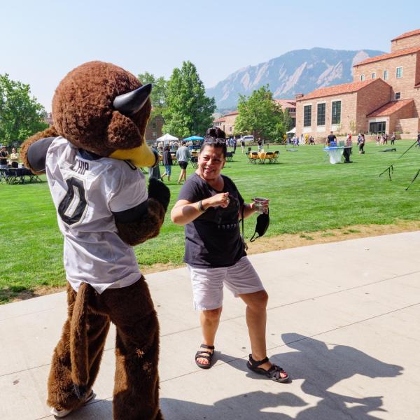 Buffs Back Together faculty and staff appreciation event at CU Boulder.