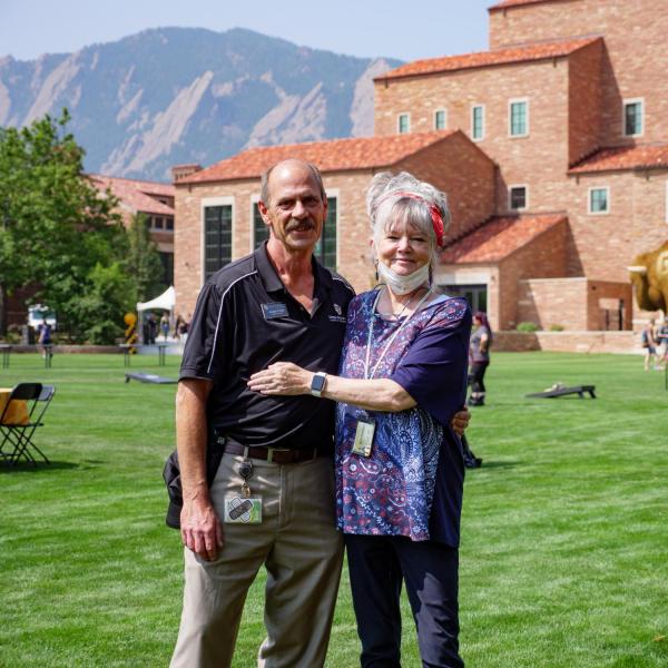 Buffs Back Together faculty and staff appreciation event at CU Boulder.