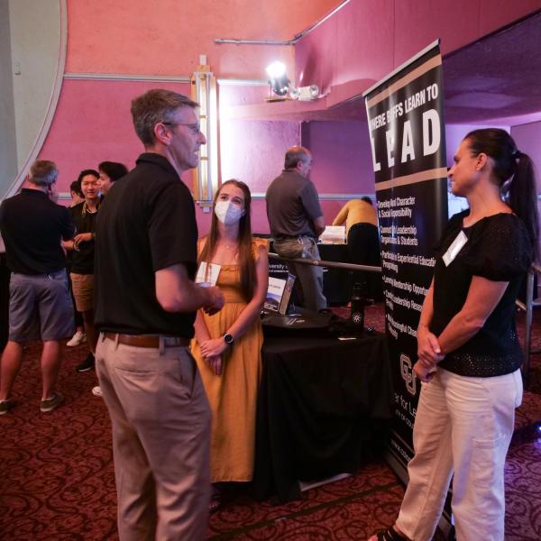 CU Boulder departments and programs showcased their research and initiatives to guests at the CU Night in Downtown Boulder event at Boulder Theater