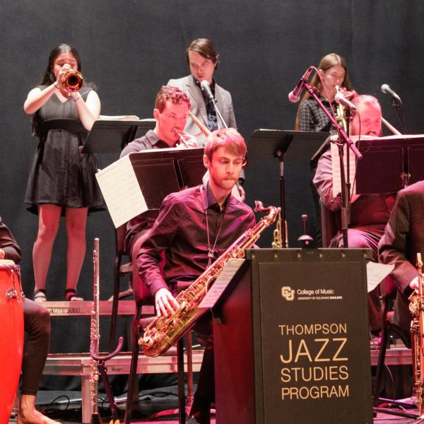 The CU Latin American Jazz Ensemble and Latin American Jazz Big Band perform. (Glenn J. Asakawa/University of Colorado)