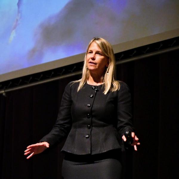 2017 CWA keynote speaker Dava Newman, former NASA deputy administrator
