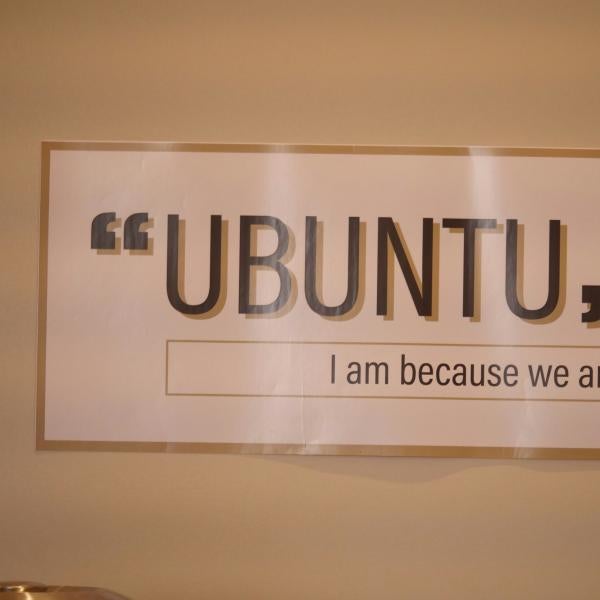 "'Ubuntu' I am because we are" was the Fall Summit theme
