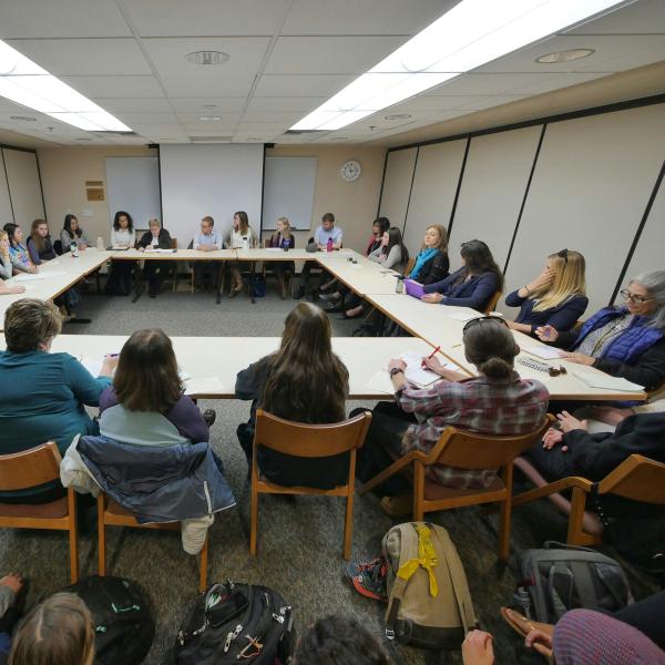 A group discussion in the UMC