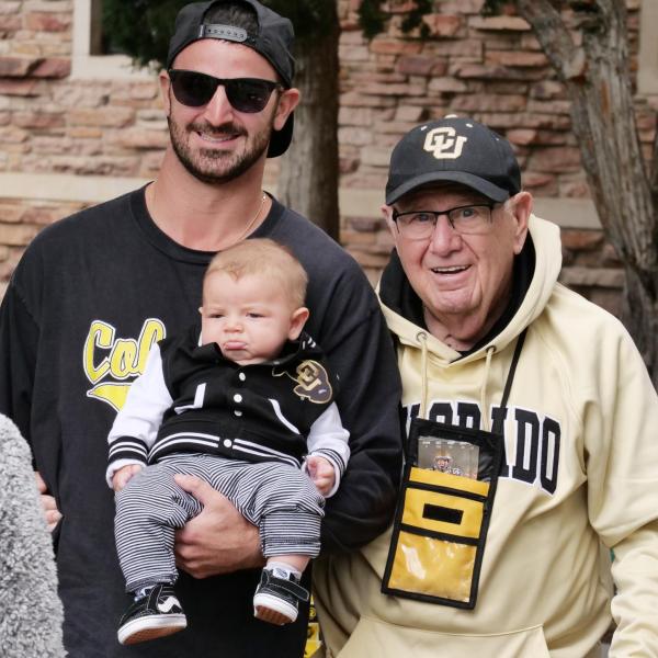 Families converged on the CU Boulder campus for the 2019 Family Weekend festivities on Oct. 4, 2019. (Photo by Casey Cass/University of Colorado)