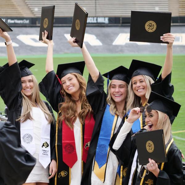 2021 Graduation Appreciation Days photo-ops in and around Folsom Field at CU Boulder. (Photo by Casey A. Cass/University of Colorado)