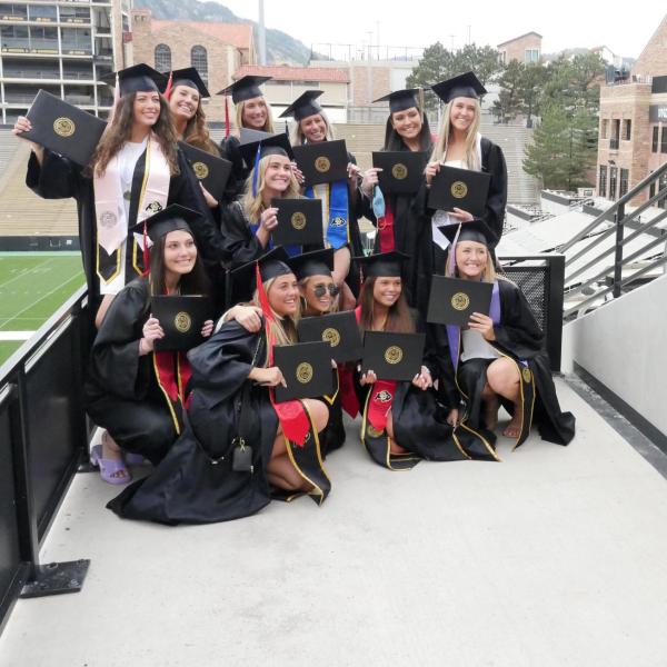 2021 Graduation Appreciation Days photo-ops in and around Folsom Field at CU Boulder. (Photo by Casey A. Cass/University of Colorado)