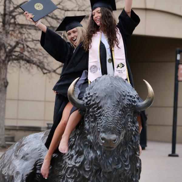 2021 Graduation Appreciation Days photo-ops in and around Folsom Field at CU Boulder. (Photo by Casey A. Cass/University of Colorado)