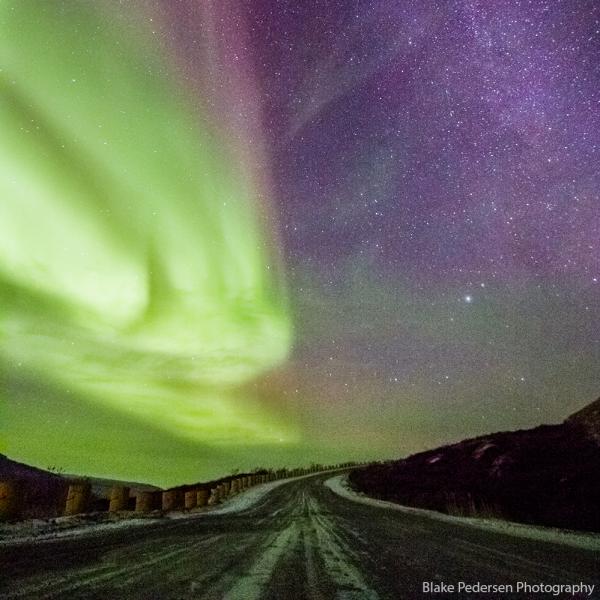Northern Lights in Kangerlussuaq, Greenland (Photo by Blake Pedersen)