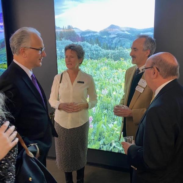 Folks participate in CU Advocacy Day on Jan. 29, 2020, a chance to hear from higher education leaders, elected officials and CU experts. (Photo provided by University of Colorado)