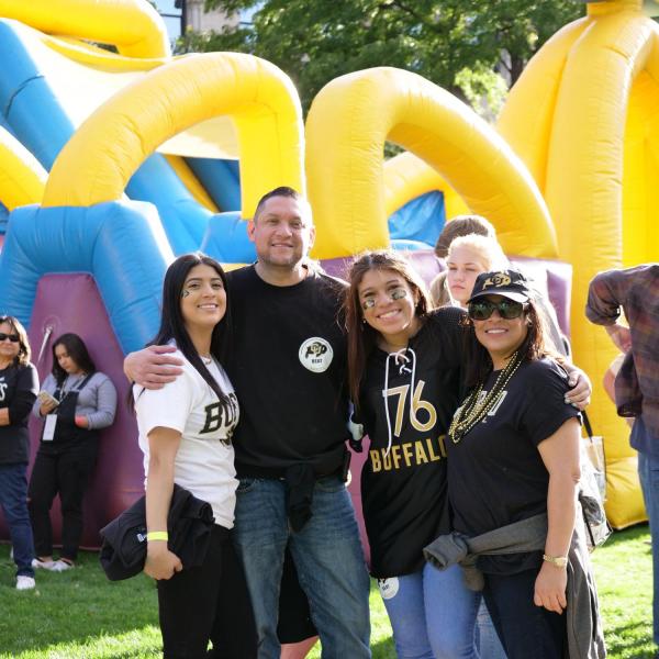 Tailgating during Family Weekend 2017