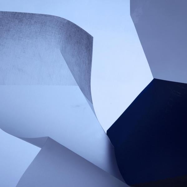 A work from Kate Petley: Staring into the Fire at the CU Art Museum.