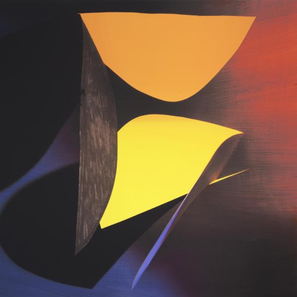 A work from Kate Petley: Staring into the Fire at the CU Art Museum.