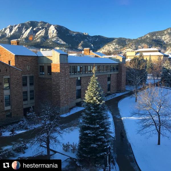 Happy last day of classes, Buffs! Thanks to @hestermania for sharing this awesome photo during her new employee orientation this morning.