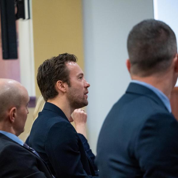 The University of Colorado Law School hosts a field hearing of the House Judiciary Subcommittee on Antitrust, Commercial and Administrative Law on Friday, Jan. 17, 2020. (Photo by Patrick Campbell/University of Colorado)
