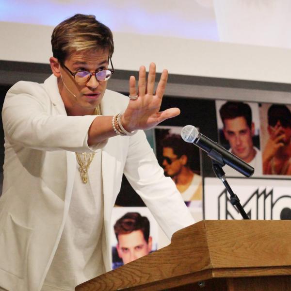 Conservative journalist Milo Yiannopoulos