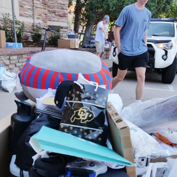Scenes from move-in 2022