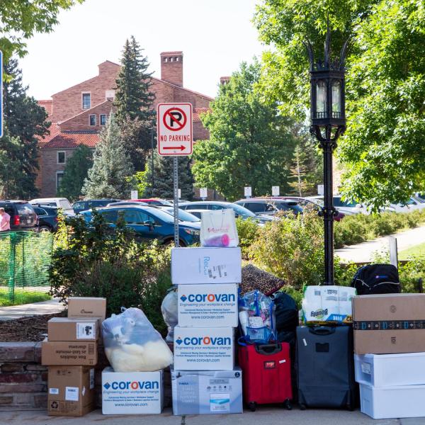 Scenes from move-in 2022