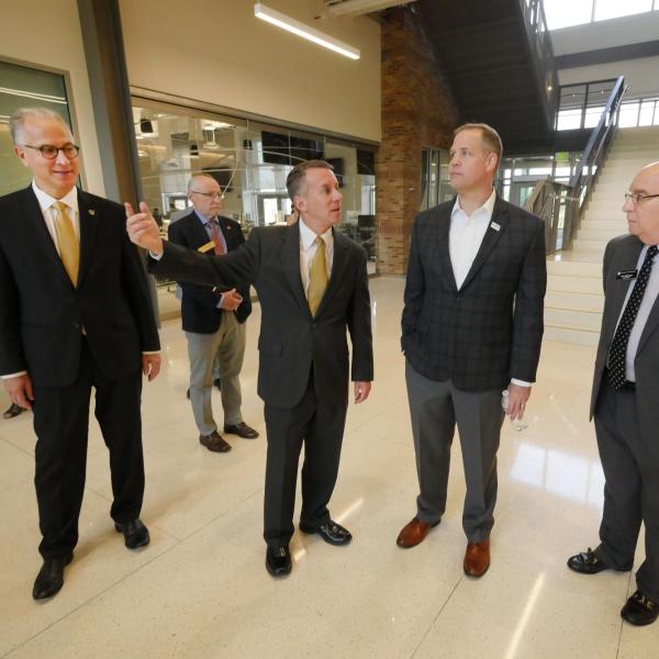 NASA Administrator explores future of aerospace engineering at new campus building