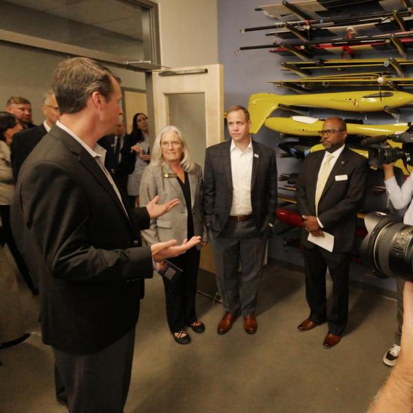 NASA Administrator explores future of aerospace engineering at new campus building