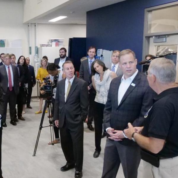 NASA Administrator explores future of aerospace engineering at new campus building