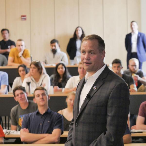 NASA Administrator explores future of aerospace engineering at new campus building