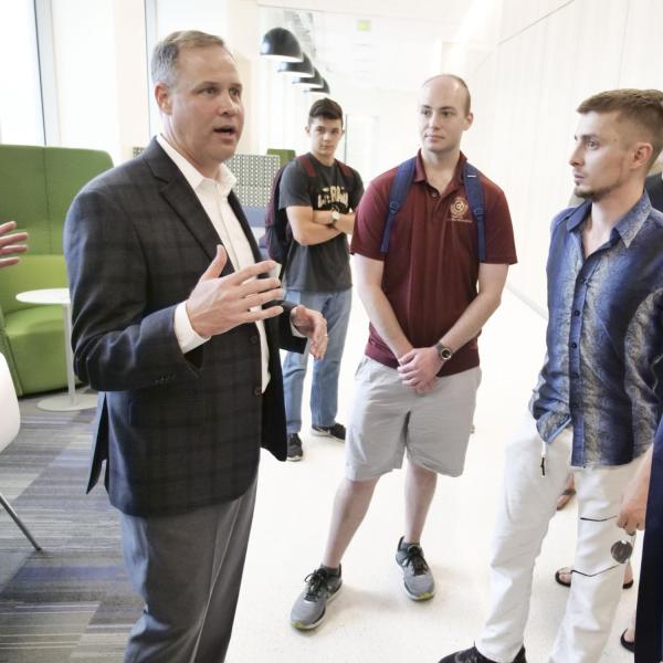 NASA Administrator explores future of aerospace engineering at new campus building