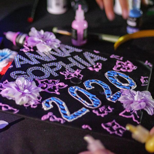 Graduates from the class of 2020 and 2021 gather for a celebratory evening at the Night on Norlin event on Sept. 17, 2021. (Photo by Glenn Asakawa/University of Colorado)