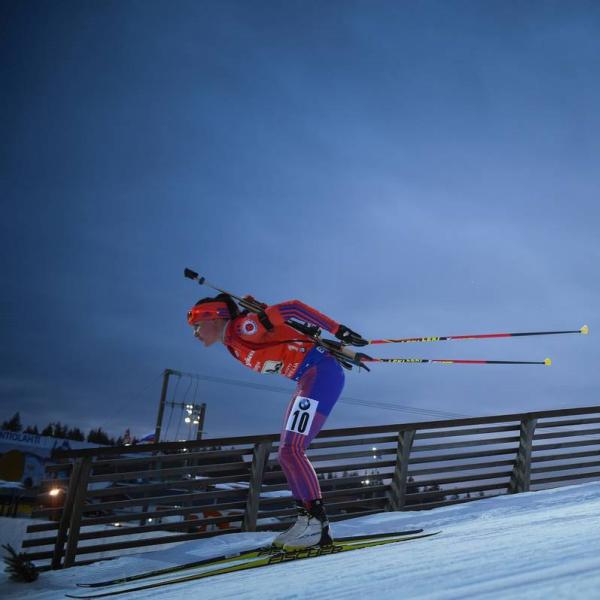 U.S. biathlon athlete Joanne Reid