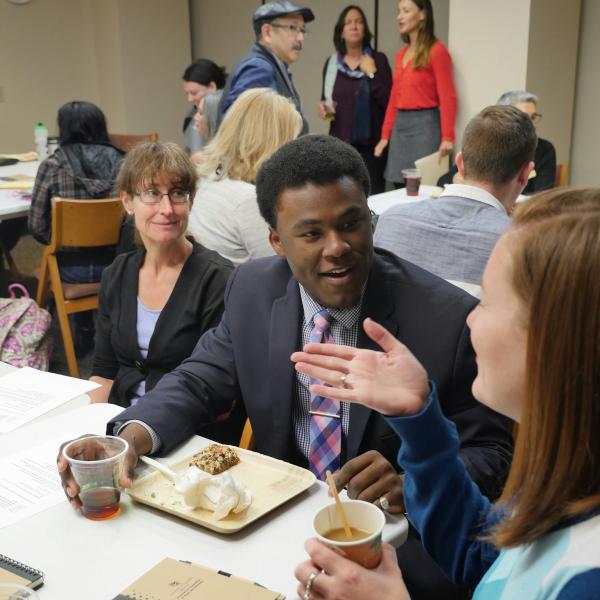 Attendees connect in breakout sessions at Diversity Summit 2016