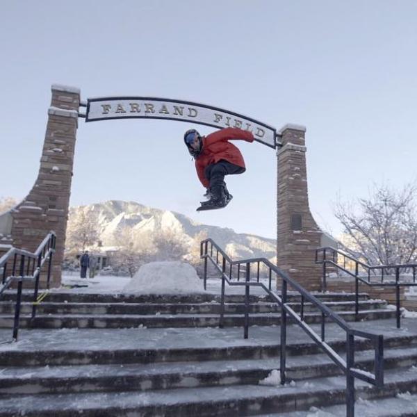 Always wanted to hit this rail, didn’t think we’d be doing it at sunrise though. | Credit @mat_gruber @moleary73