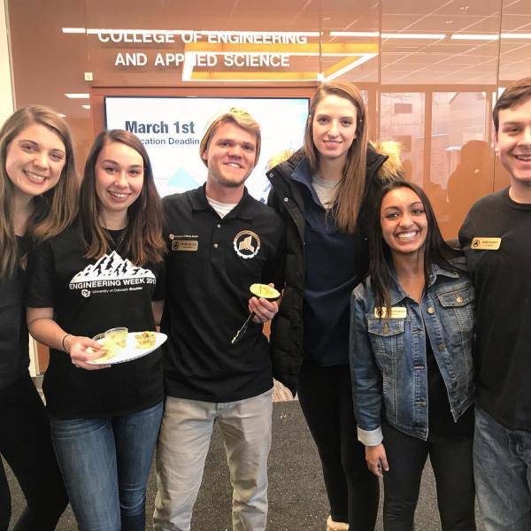 From @cuengineering on Instagram: The #eweek2018 Guacamole Cook Off is happening now!