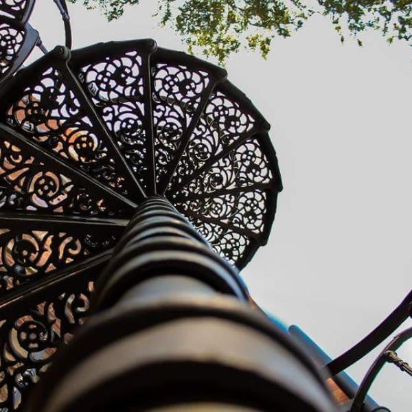 Old Main staircase | Great detail | Credit @filatov_photographs