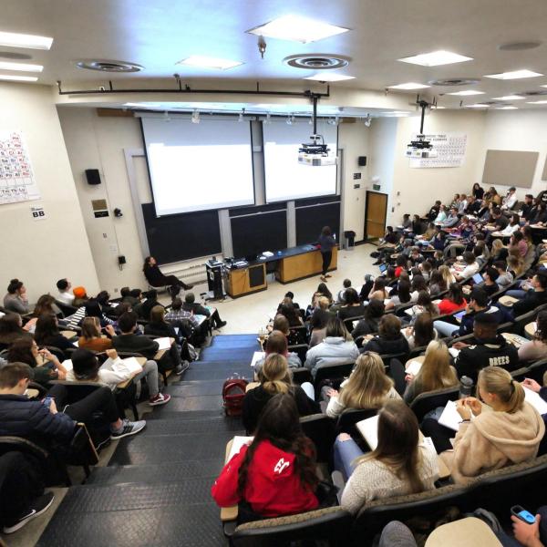 Classes are back in session! Photo by Casey A. Cass.