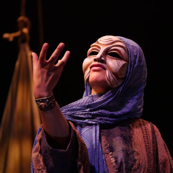 CU Theatre students perform Euripides' Hecuba, an ancient Greek play about loss and revenge. Photo by Patrick Campbell.