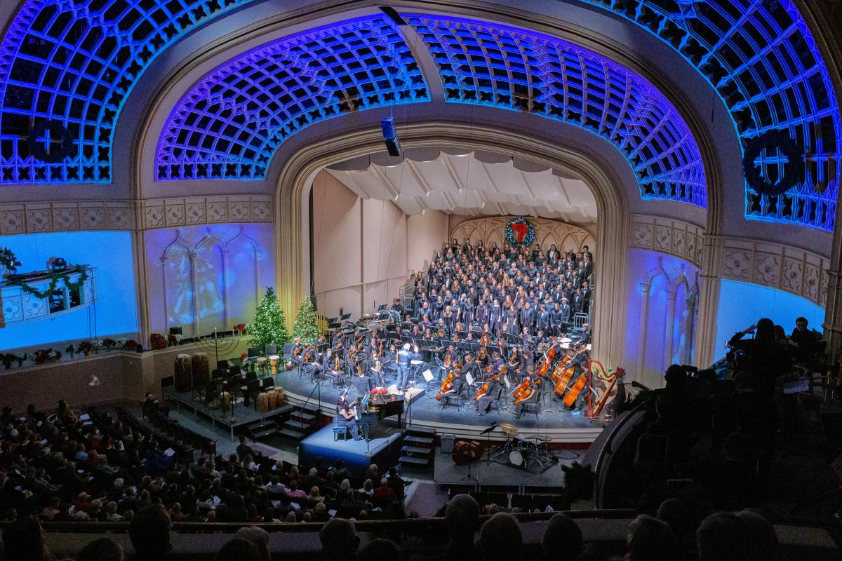 Holiday Festival in CU Boulder's Macky Auditorium