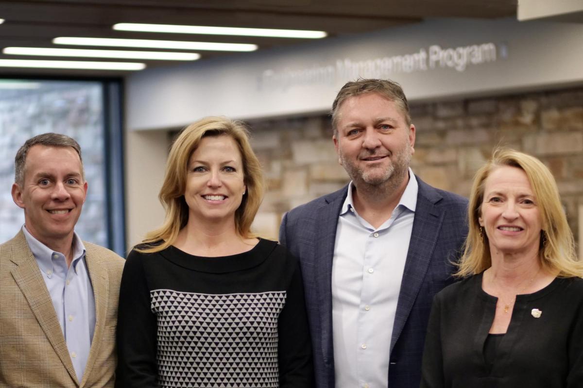 Bobby Braun, Cindy Caruso, Dan Caruso and Sharon Matusik