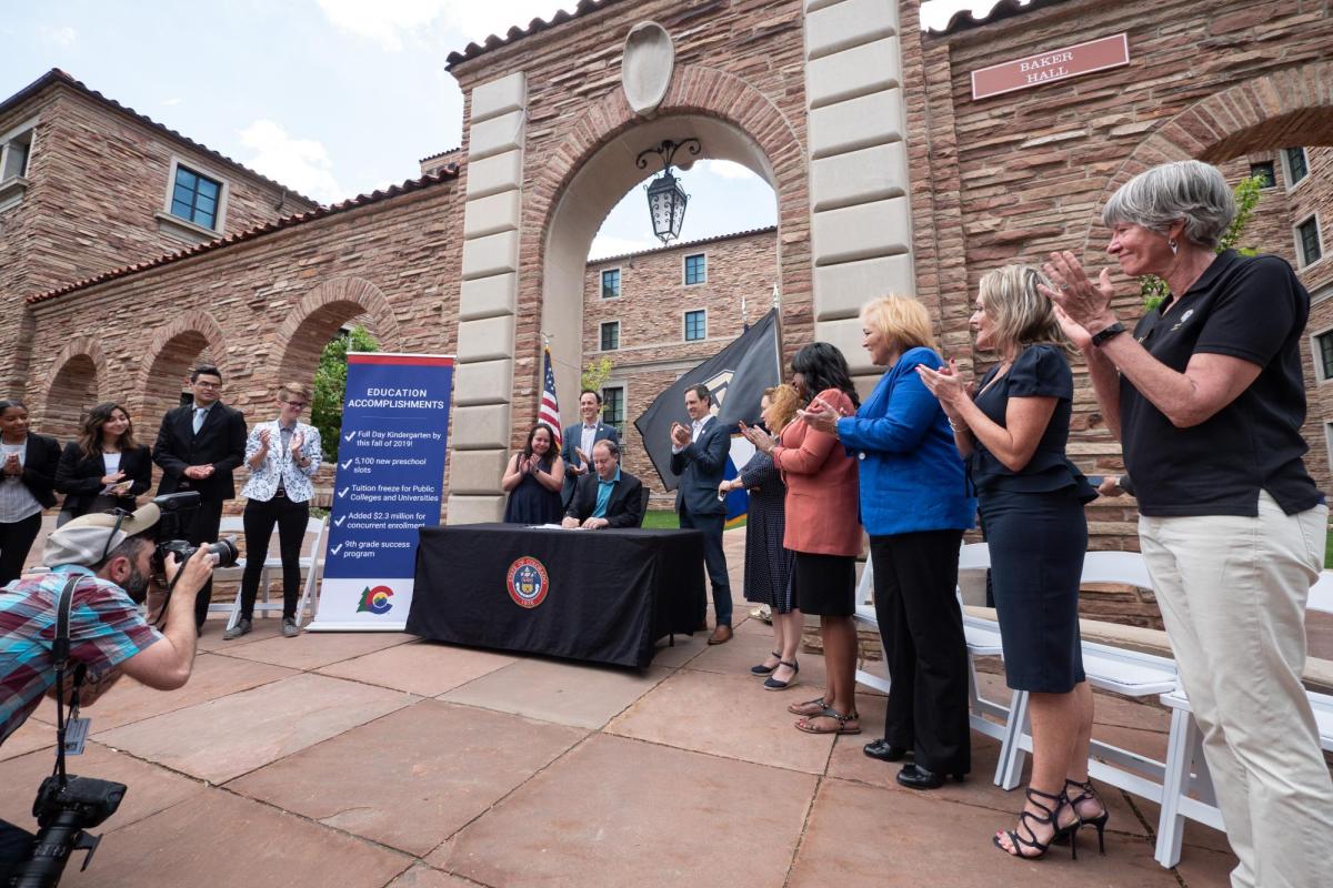 Bill signing ceremony
