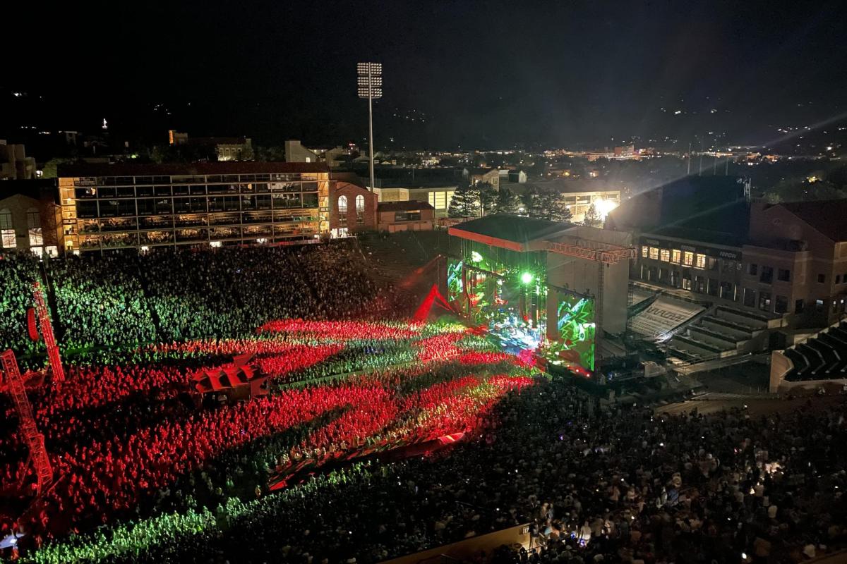 Folsom Field during a Dead & Company concert.