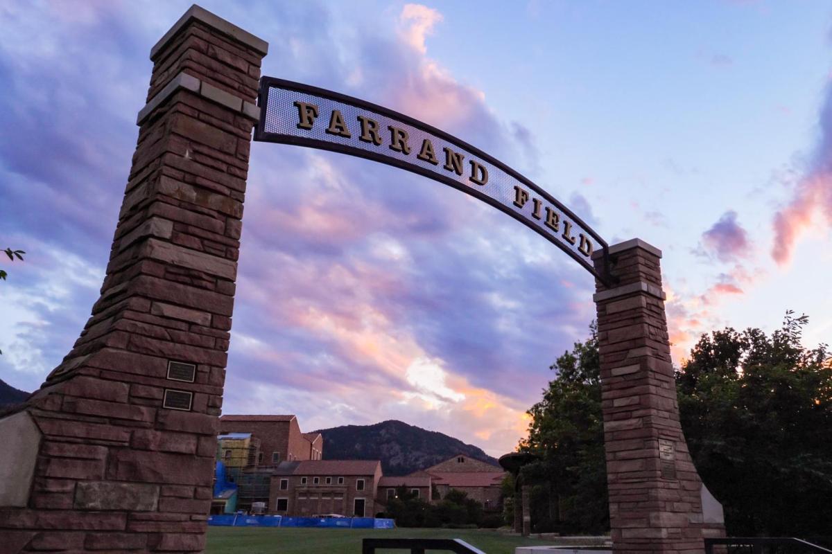Sunset at Farrand Field