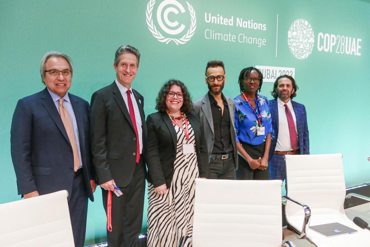 Right Here, Right Now panel at COP28 in Dubai