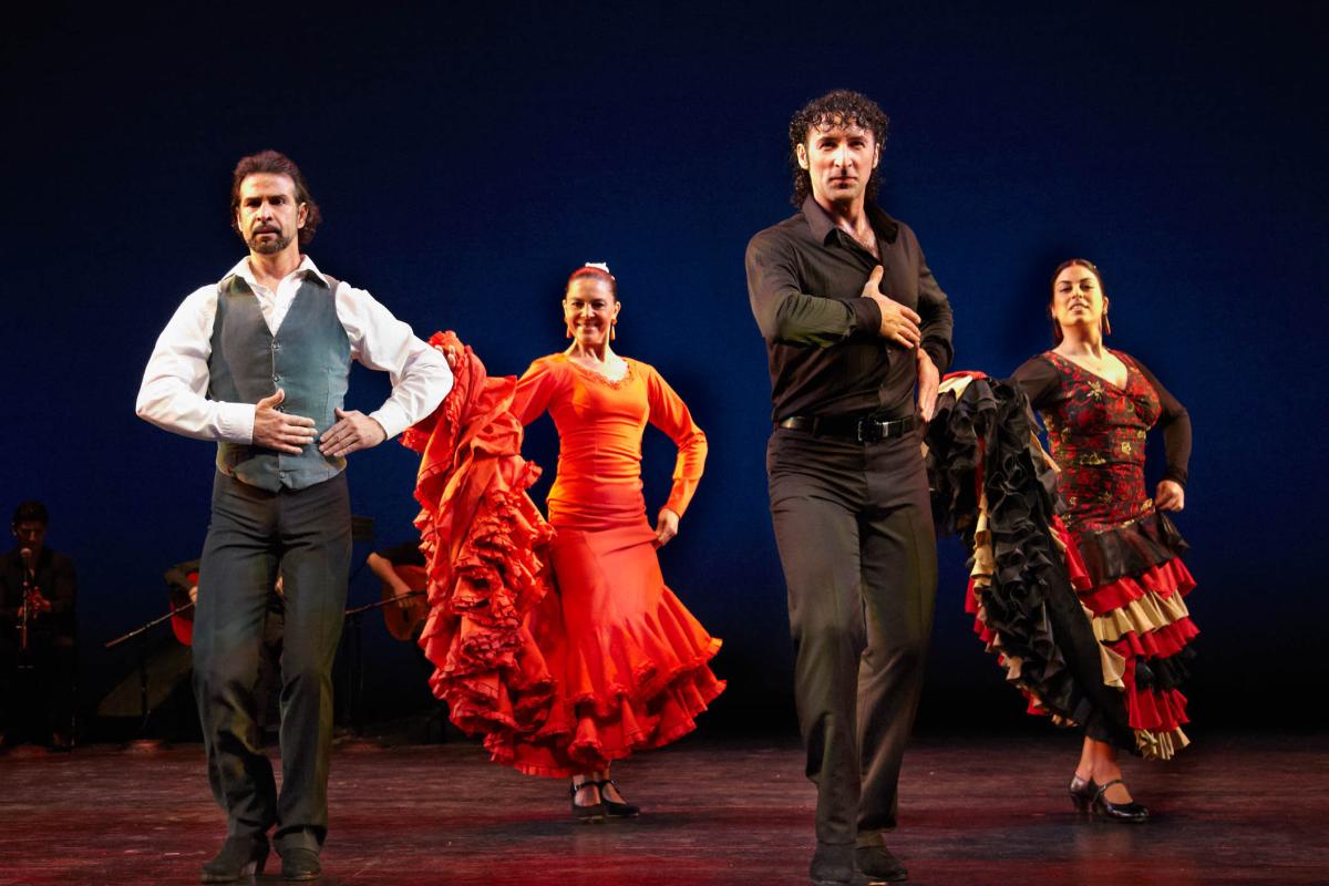 Flamenco Vivo Carlota Santana performs traditional dance on stage