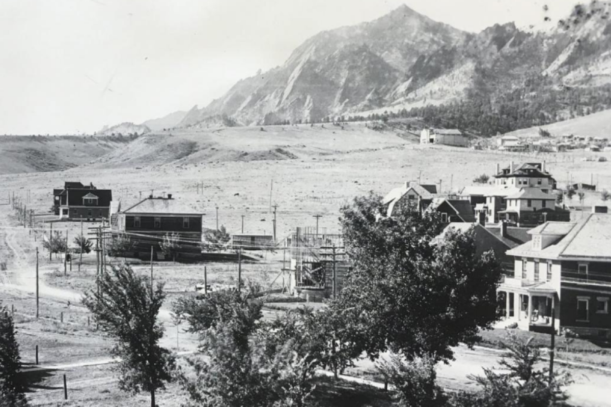 University Hill in the 1800s