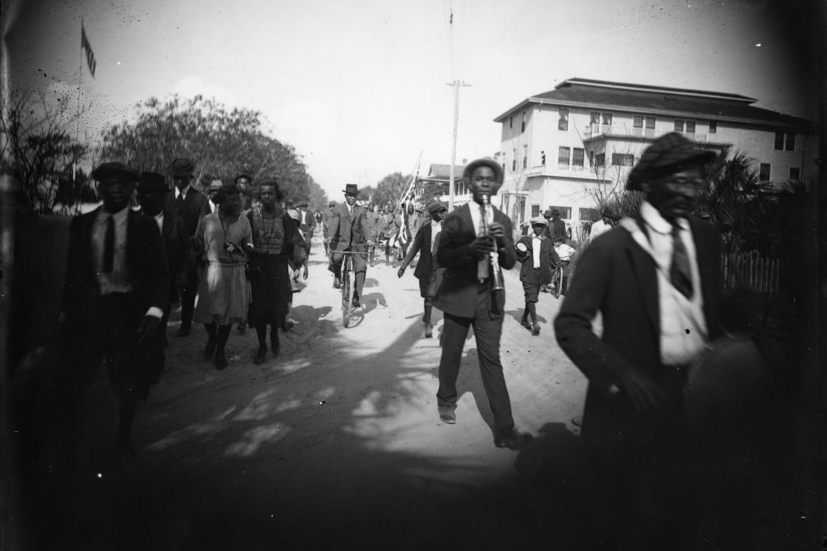 Juneteenth parade in St. Augustine, Florida, 1922
