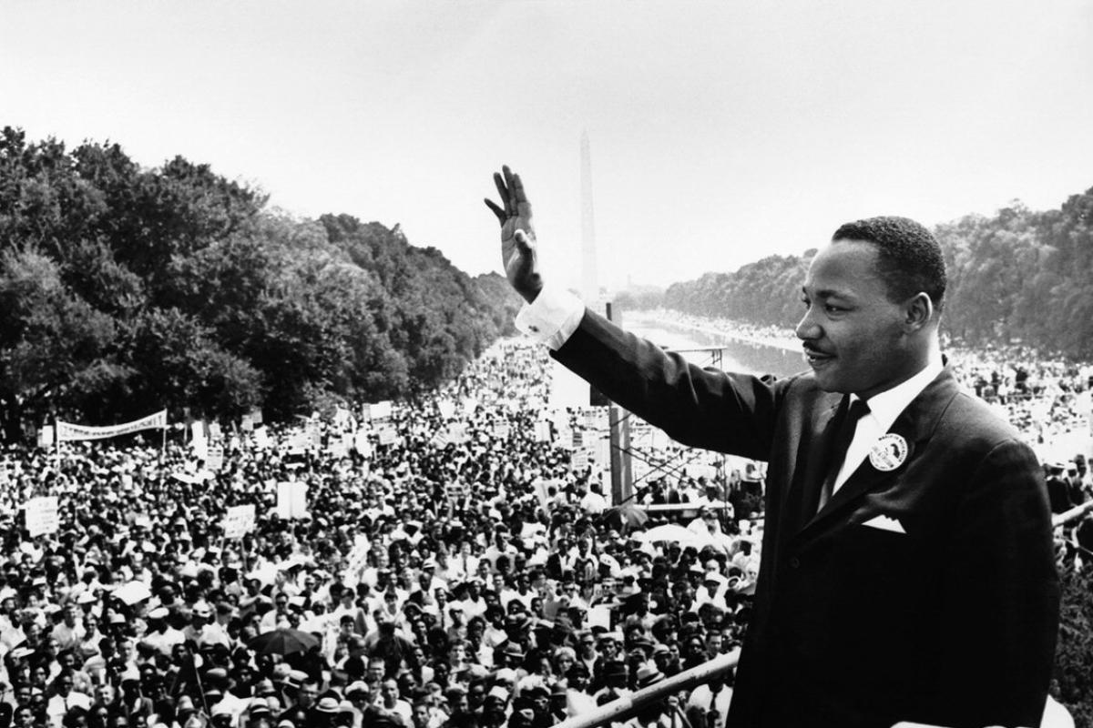 Martin Luther King Jr. speaking at March on Washington