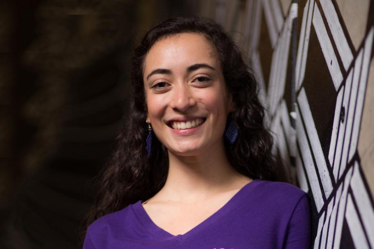 Senior engineering student Susie Gomez-Burgos