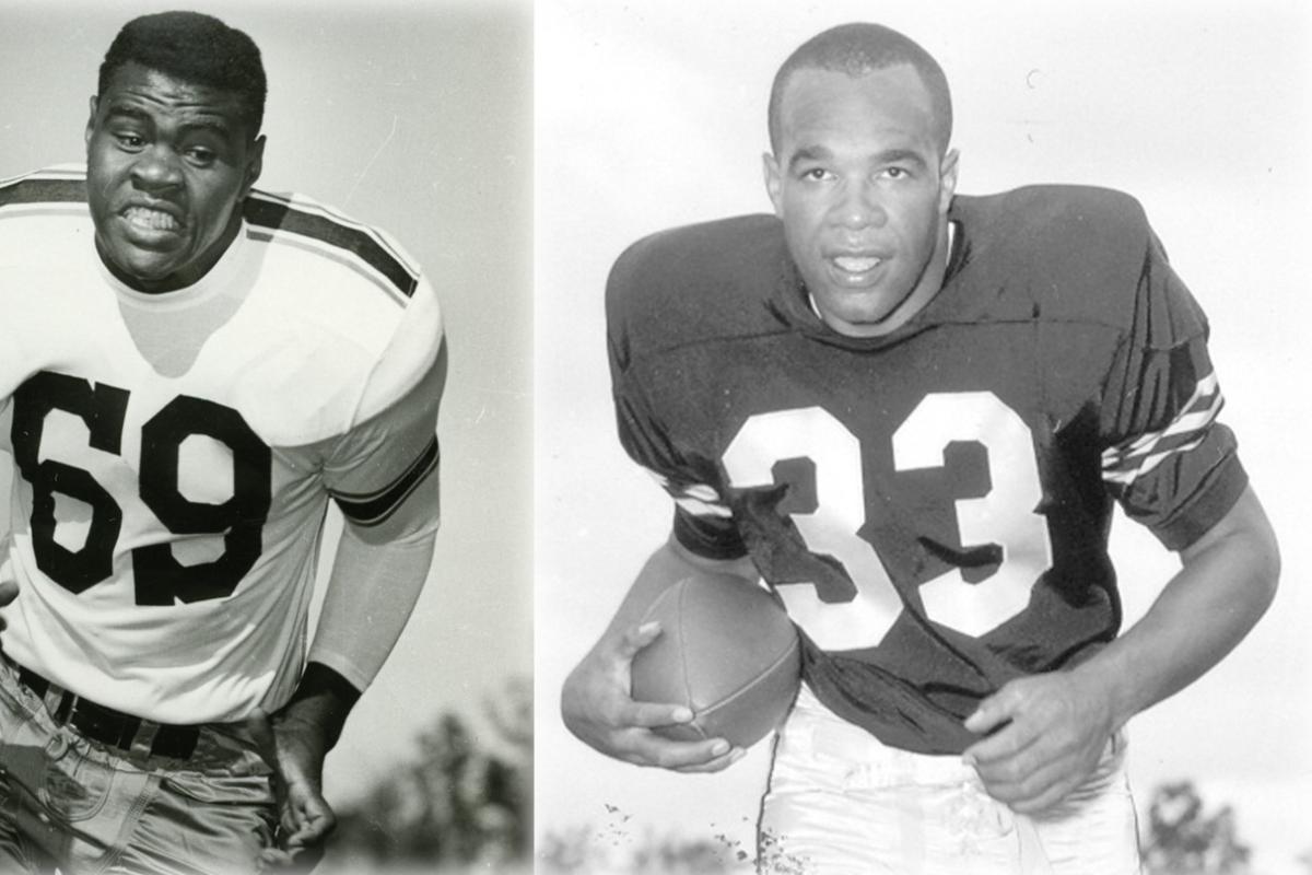 John Wooten (1956) and Bill Harris (1961) were members of the CU teams that played in Orange Bowls against all-white teams.