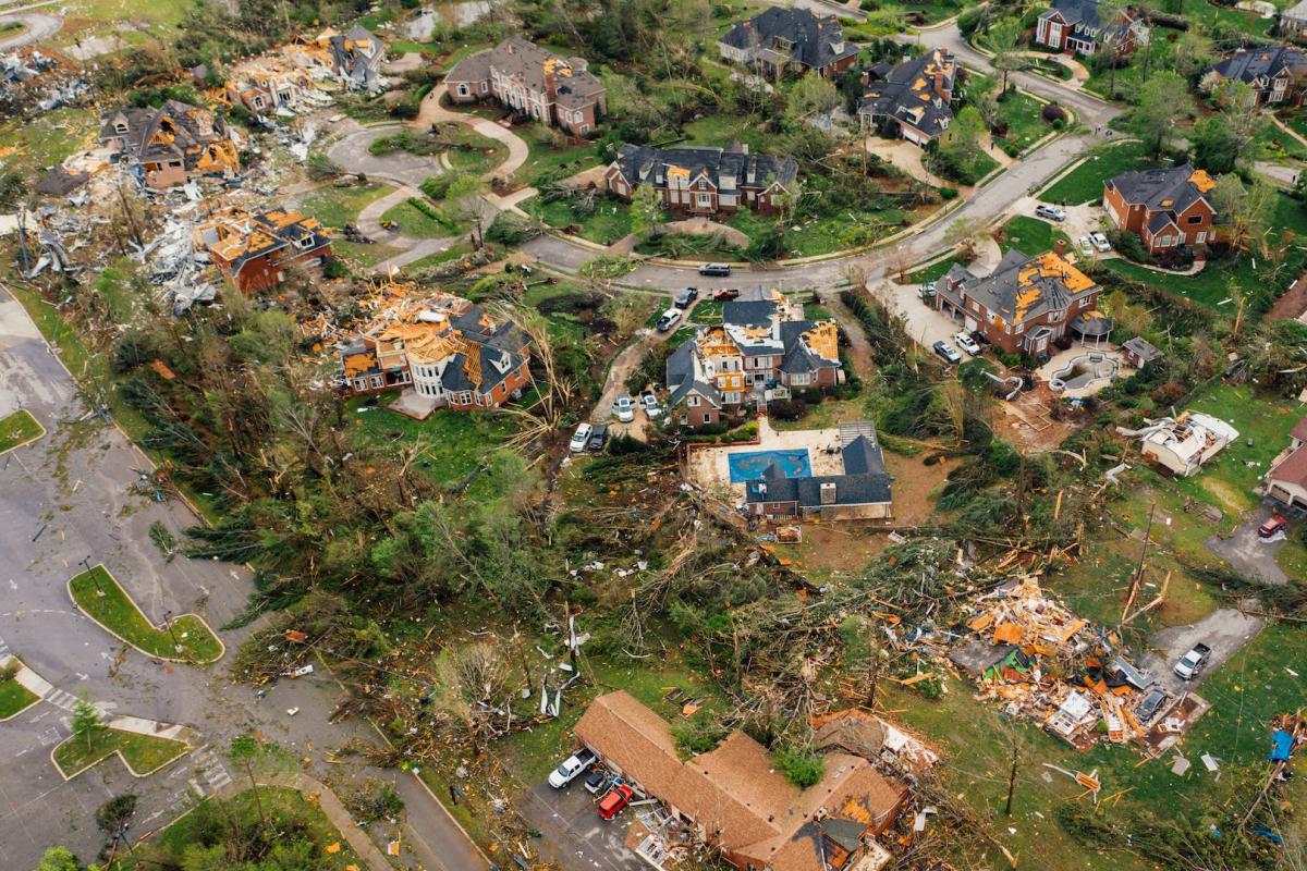 Texas town ravaged by tornado