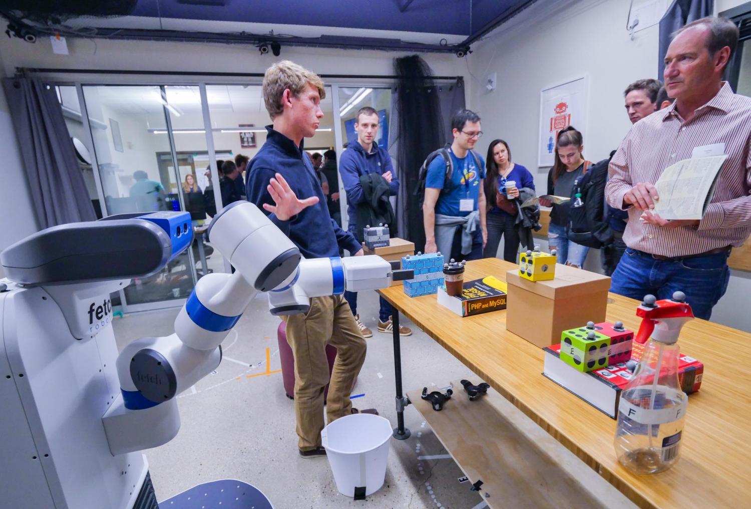 Robotic claw demonstration