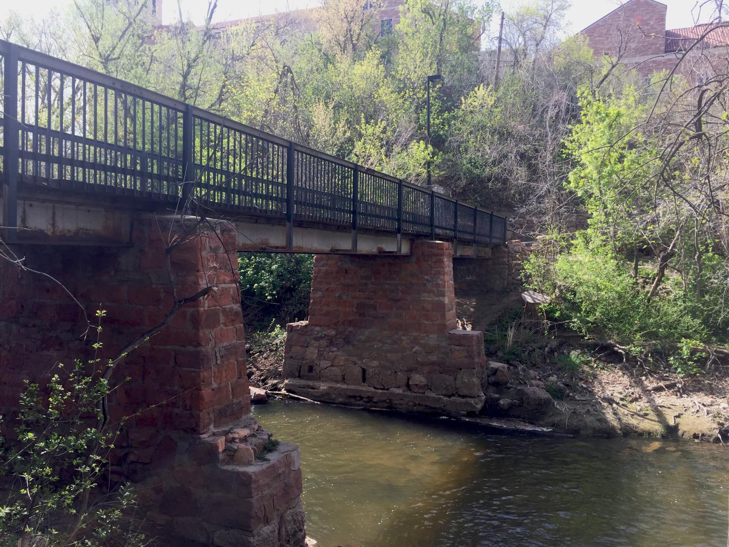 Historic bridge at Boulder Creek